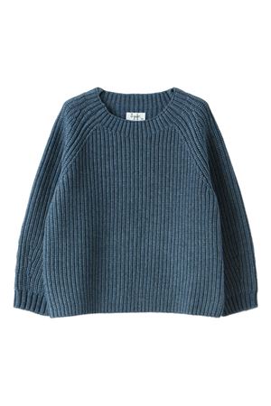 maglione in viscosa blu IL GUFO KIDS | A25GMA0019EM223474